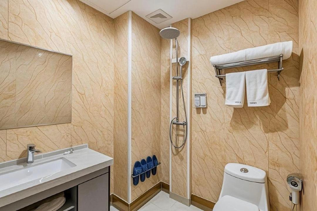 Qiqiaowu Hotel Beijing Daxing Airport Line Caoqiao Subway Station Branch المظهر الخارجي الصورة